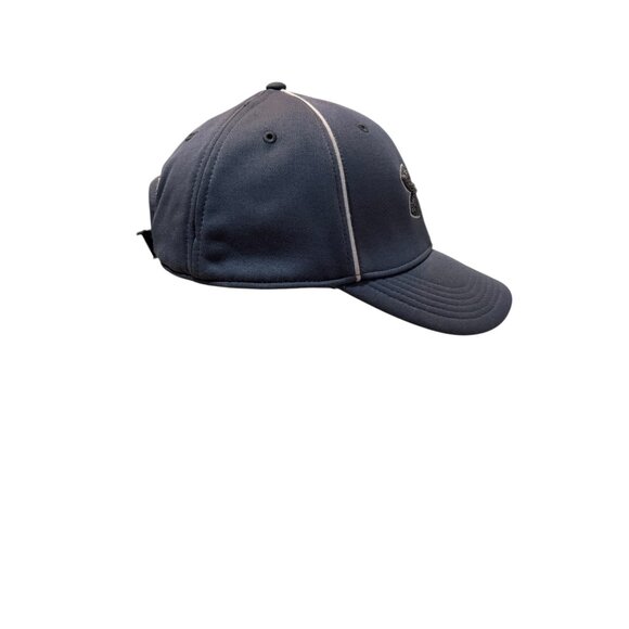 Under Armour Mens HeatGear Adjustable Cap Blue Grey With Embroidered Logo - Picture 4 of 9